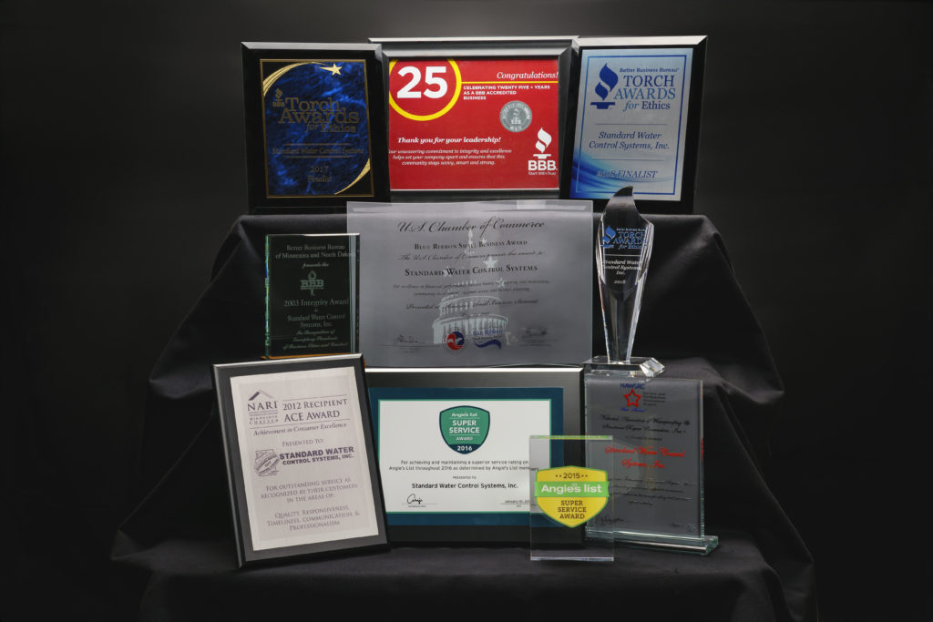 standard water awards